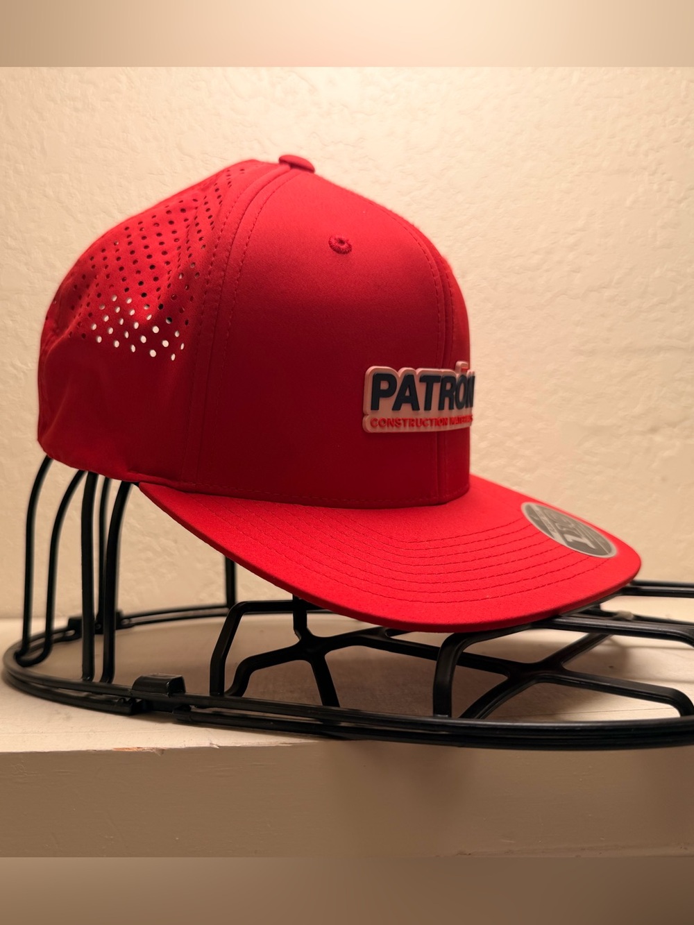 Patrol Logo Red Snapback Hat